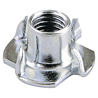 Tuerca de encastre (Diámetro exterior: 19 mm, M 6, 8 ud.)