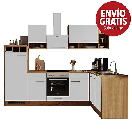 Respekta Cocina modular completa esquinera Hilde