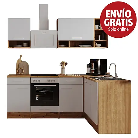Respekta Cocina modular completa esquinera Hilde