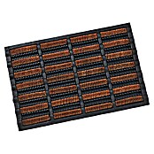 Deurmat Mudbuster (Materiaalmix, Zwart/Naturel, 60 x 40 cm, 70% Kokosnoot, 30% Rubber)