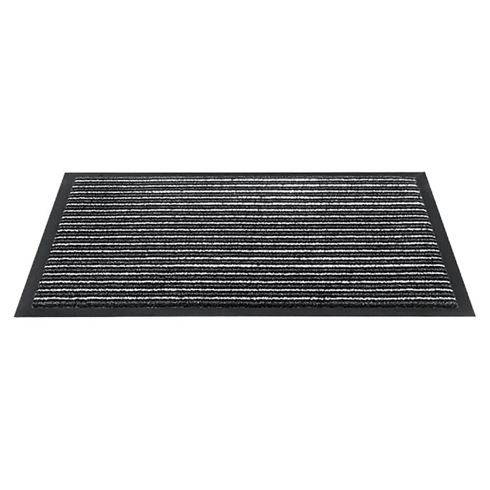 Droogloopmat (Trend, Antraciet, 60 x 80 cm, 100 % Polypropyleen)