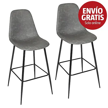 Home Deco Factory  Taburete de cocina Amber