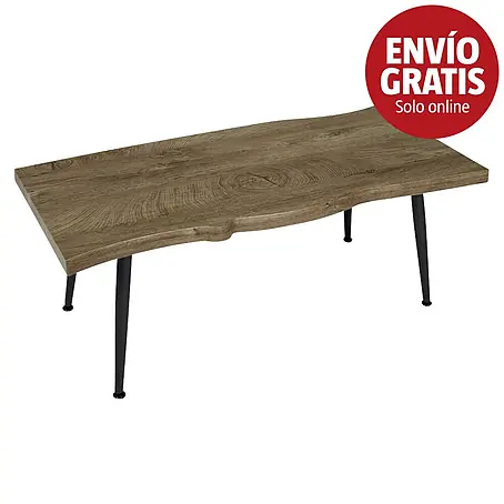 Home Deco Factory  Mesa para sofá Black Forest