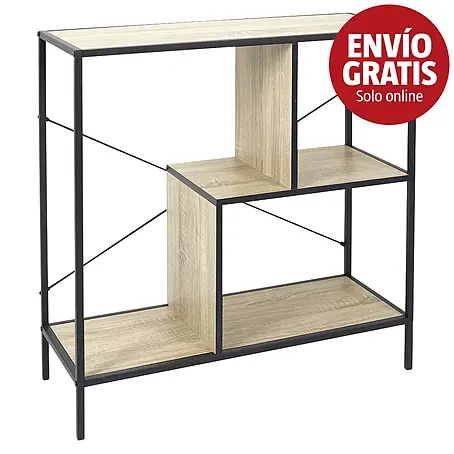 Home Deco Factory Estantería de madera Edison