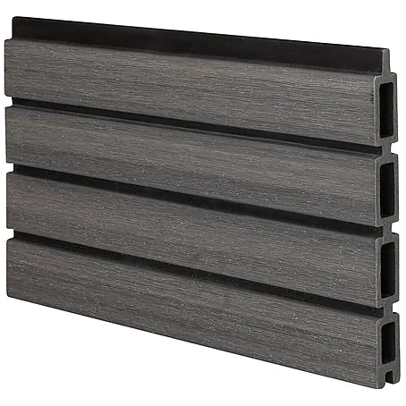 GartenLand Einzellamelle WPC Zaun Shadowline Amethystgrau