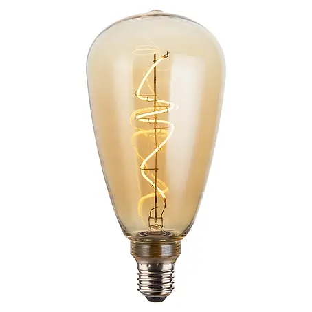 ENOVALITE LED-Leuchtmittel E27 4 W 2200 K Warmweiß Dimmbar