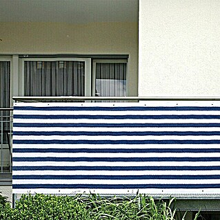 Gardol Zaštita od pogleda za balkon (Plavo-bijele boje, 5 x 0,9 m)