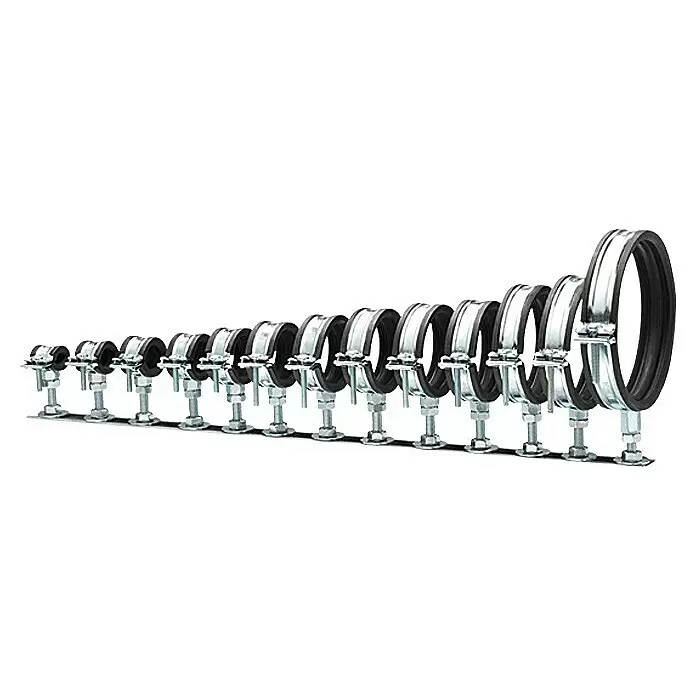 Admiral Click-Rohrschellen-Set - Durchmesser: 62 mm - 65 mm, 2 Stk.