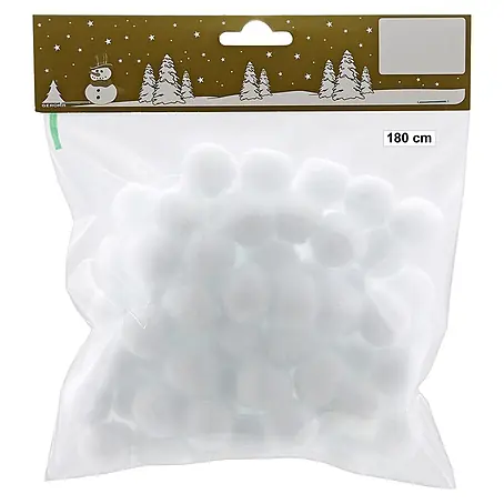 Geroma  Weihnachtsgirlande Schneebälle