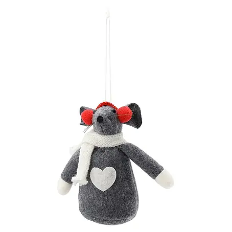 Geroma  Christbaumschmuck Maus aus Filz