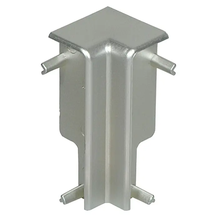 Profiles and more Innenecke FU51L/KU51L - Silber, 2 Stk. - Winkelverbinder aus Metall, ideal für die Verbindung von Profilen. Robuste Konstruktion für dauerhaften Halt.