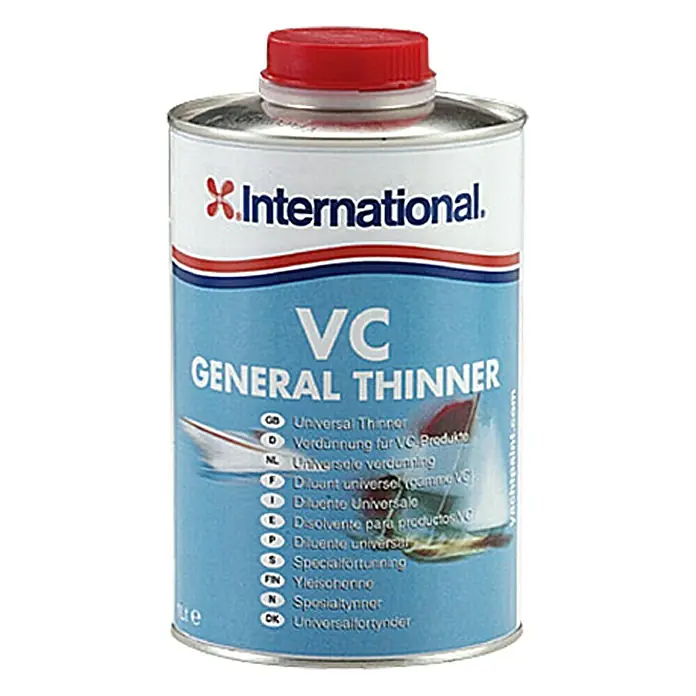 International Verdünner VC-General - 1 l - International VC Universalverdünner – vielseitig einsetzbares Produkt für verschiedene Anwendungen im Bereich Farben und Lacke.