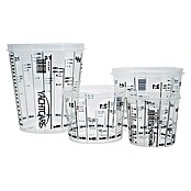 Yachtcare Leer-Mischeimer (750 ml, Kunststoff, Transparent)