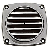 Talamex Ventilatierooster 92 x 92 mm (92 x 92 mm, Zwart, Slangdiameter: 75 mm)