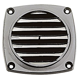 Talamex Ventilatierooster 94 x 94 mm (94 x 94 mm, Zwart)