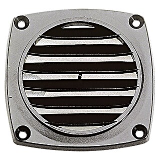 Talamex Ventilatierooster 94 x 94 mm (94 x 94 mm, Zwart)