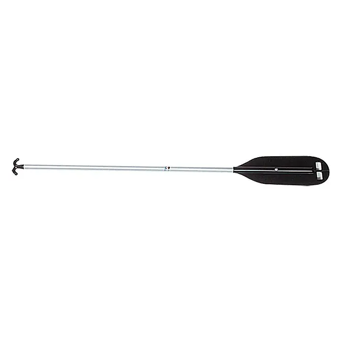 Stechpaddel - Länge: 150 cm, Ausstattung: Bootshaken, Material: Aluminium, Material Blatt: Kunststoff - Paddel mit Bootshaken. Vielseitiges Werkzeug zum Paddeln, Ankern und Manövrieren, ideal für kleine Boote und Kajaks.