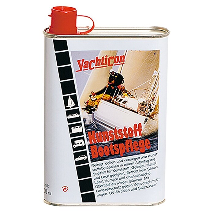 Yachticon Kunststoff-Bootspflege (Flüssig, Hochglänzend, 500 ml)