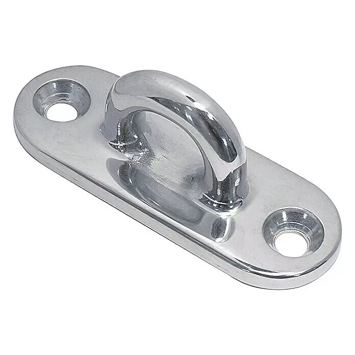 Marinetech Decksplatte - 75 x 22 mm, Edelstahl, A4
