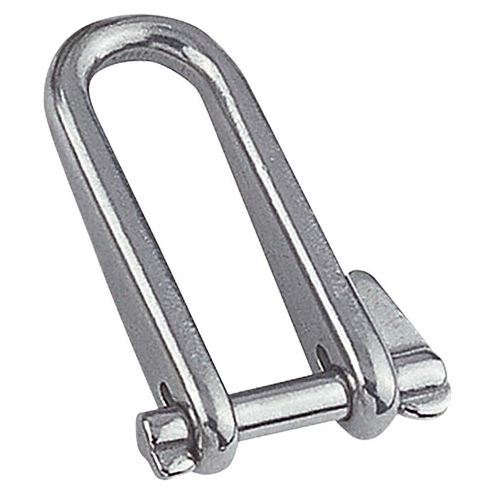Sleutelsluiting (Boutdiameter: 5 mm, Roestvrij staal, A4)