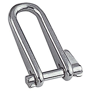 Schlüsselschäkel (Durchmesser Bolzen: 5 mm, Edelstahl, A4)