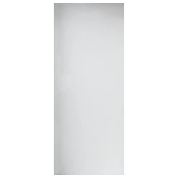Diamond Doors Glasdrehtür Luminato - 834 x 1.972 mm, DIN Rechts, Einscheibensicherheitsglas (ESG), Bandbohrung/Bänder: Studio 2-teilig - Schlichte, weiße Zimmertür. Die glatte Oberfläche und die klare Farbe machen sie zu einer vielseitigen Wahl für jedes Interieur.