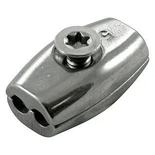 Drahtseilklemme Bügelform 6 Mm (1/4″) – Galvanisch Verzinkter Stahl, 4 Stück, Zum Sichern Von Ösen & Schlaufen An Stahlseilen, ähnlich DIN 741