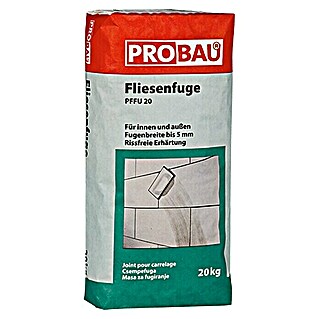 Probau Fliesenfuge (Silbergrau, 20 kg)