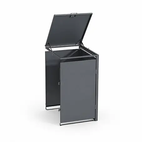 Norlinio Mülltonnenbox Vario, Anthrazit, für 1 Tonne