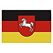 Flagge (Niedersachsen, 45 x 30 cm, Spunpolyester)