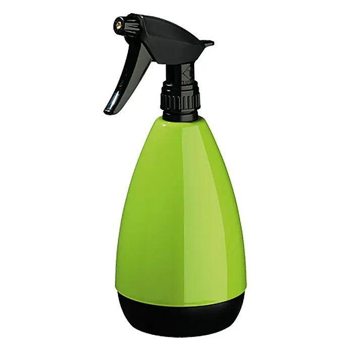 Geli Handsprüher Fashion - Mintgrün, 0,9 l - Grüne Sprühflasche mit schwarzem Sprühkopf, ideal für Pflanzenpflege und Reinigung, bietet eine präzise Anwendung.