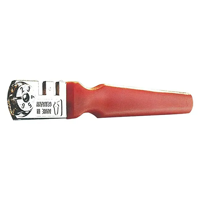Heka Cortador de vidrio - Metal duro, PVC - Herramienta cortavidrios con mango rojo, fabricada en Alemania. Para un corte de vidrio preciso con varios rodillos.