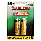 BAUHAUS Akku-Batterien (Mignon AA, Nickel-Metallhydrid, 800 mAh, 1,2 V)