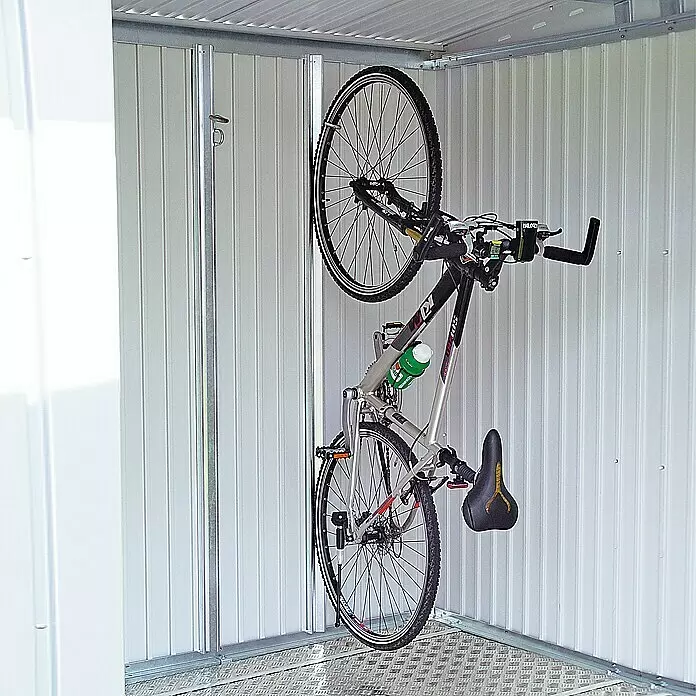 Biohort Fahrradhalter bikeMax - Gesamtstückzahl: 2 Stk., Material: Stahl - Diagonale Ansicht