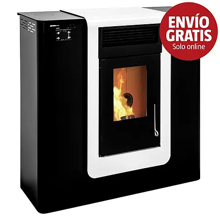 Estufa de pellets Pasillo 10