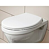 Poseidon Tapa de WC Shine (Blanco, Duroplast, Caída amortiguada)