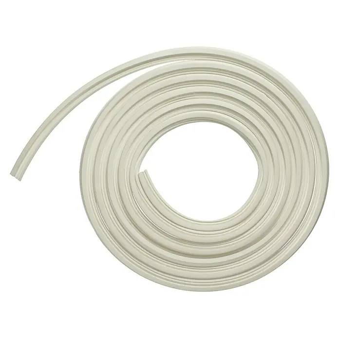 Solid Elements Türdichtung - Weiß, Länge: 5 m, Passend für: Holzzargen - Aufgerolltes Zierprofil, ideal zur stilvollen Gestaltung von Innenräumen. Ein echter Hingucker für jeden Raum.