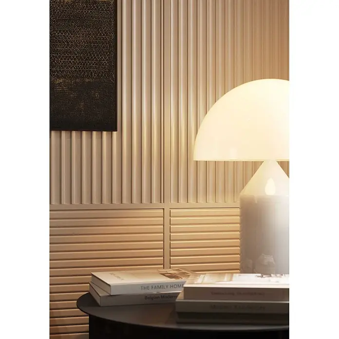 NOEL & MARQUET Wandleiste WL1 LxBxH: 200 x 1.8 x 3.8 cm 1 Stk. weiß - 