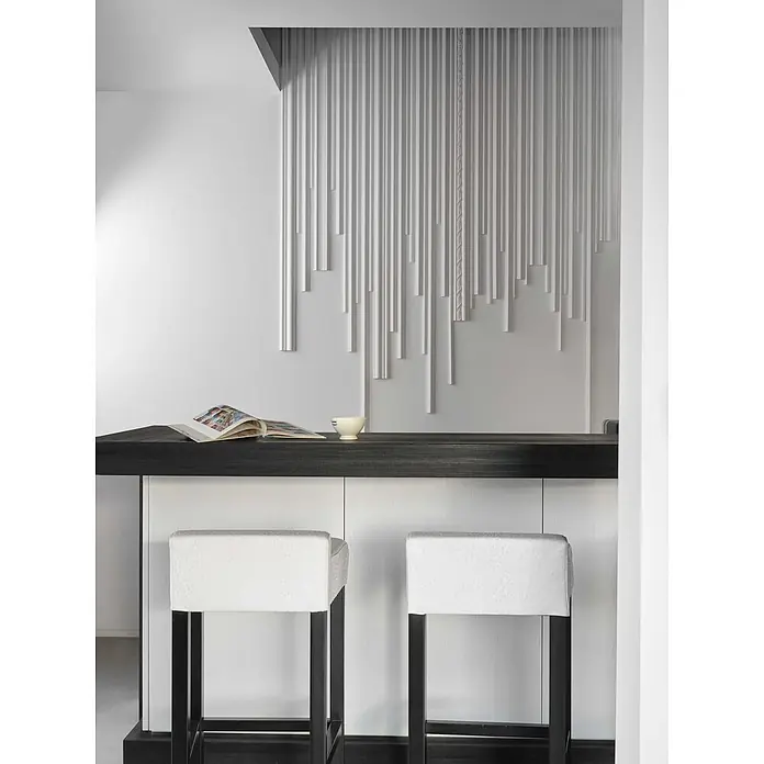 NOEL & MARQUET Wandleiste Z1550 LxBxH: 200 x 1.9 x 8 cm 1 Stk. weiß - 