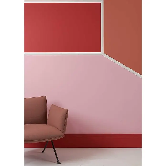 NOEL & MARQUET Wandleiste Z10-box LxBxH: 200 x 1.8 x 3.8 cm 50 Stk. weiß - 
