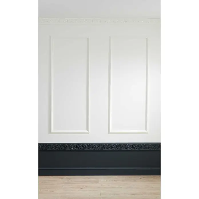NOEL & MARQUET Wandleiste Z12-box LxBxH: 200 x 1.4 x 12.5 cm 15 Stk. weiß - 