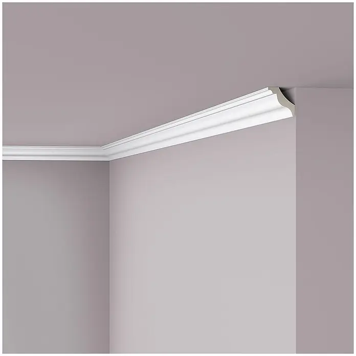 NOEL & MARQUET Eckleiste Z15 LxBxH: 200 x 3.9 x 3.9 cm 1 Stk. weiß - 