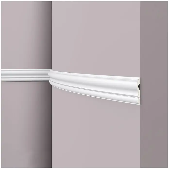 NOEL & MARQUET Wandleiste Z13 Flex LxBxH: 200 x 2.2 x 8 cm 1 Stk. weiß - 