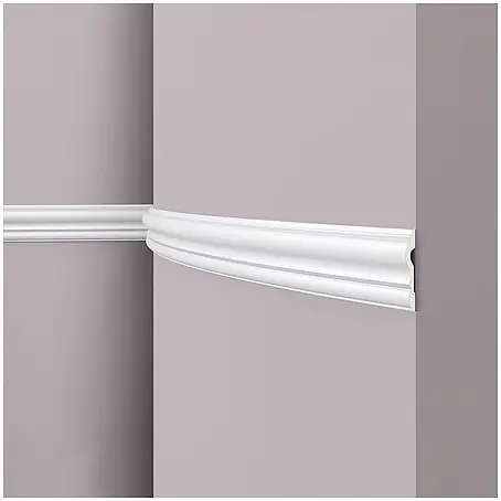 NOEL & MARQUET Wandleiste Z13 Flex LxBxH: 200 x 2.2 x 8 cm 1 Stk. weiß