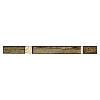 Listello Wood (60 x 4,8 cm, Crème, Mat)