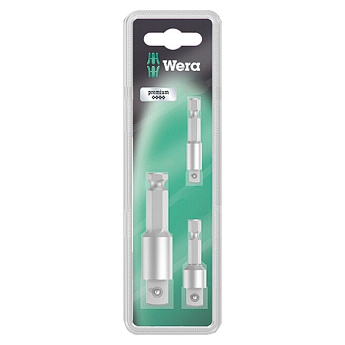 Wera Verbindingsset (1/4”, 3/8”, 1/2”, 6-Kant)