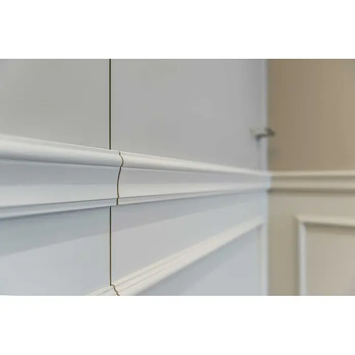 NOEL & MARQUET Wandleiste WL6 LxBxH: 200 x 2.2 x 7.5 cm 1 Stk. weiß - 