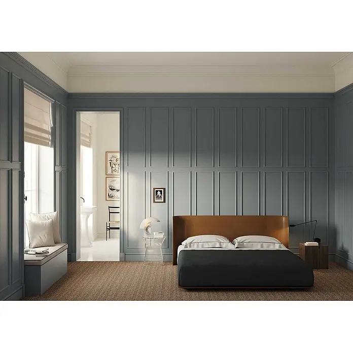 NOEL & MARQUET Wandleiste WL4-box LxBxH: 200 x 4 x 10 cm 8 Stk. weiß - 