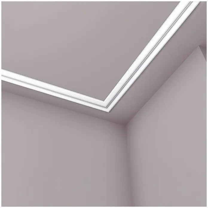 NOEL & MARQUET Eckleiste N LxBxH: 200 x 7 x 2 cm 1 Stk. weiß - 