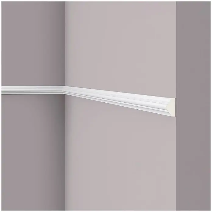 NOEL & MARQUET Wandleiste SP3 LxBxH: 200 x 1.3 x 2.3 cm 1 Stk. weiß - 